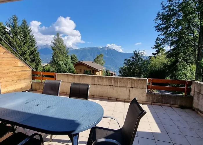 Le Cormier - 6 Personnes Apartament Ovronnaz